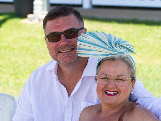 George and Sandy Farmer enjoying the Bundaberg race day.