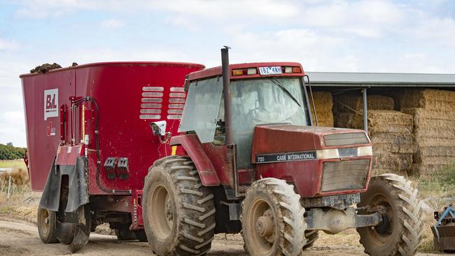 Thieves took a tractor from a Tatura property worth $100,000. Picture: Zoe Phillips