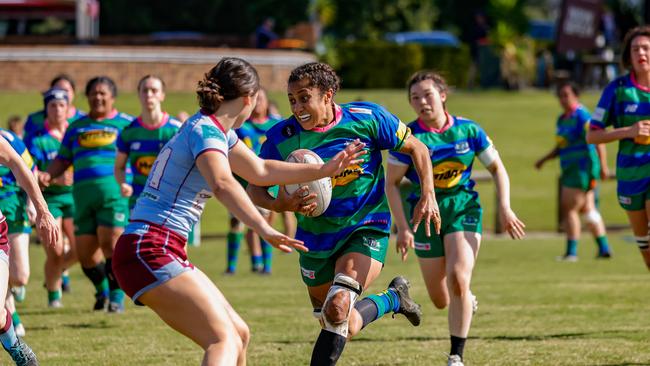 Action from the GPS v Norths women's clash: Picture courtesy: @rachelwrightimages