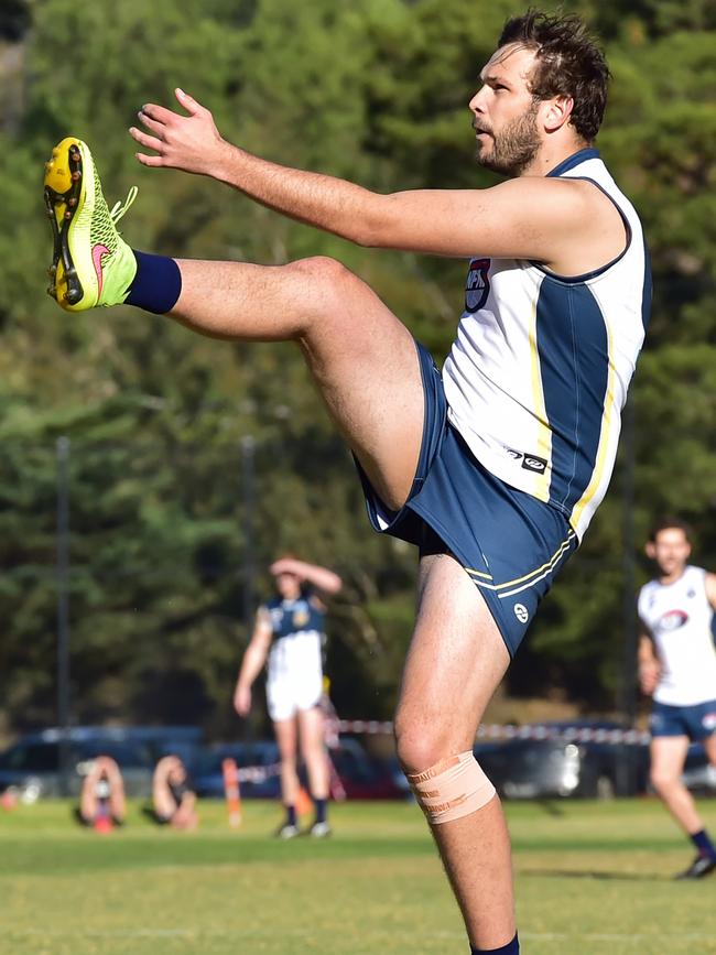 Patrick Fitzgerald kicked five goals for Northern. Picture: Stephen Harman