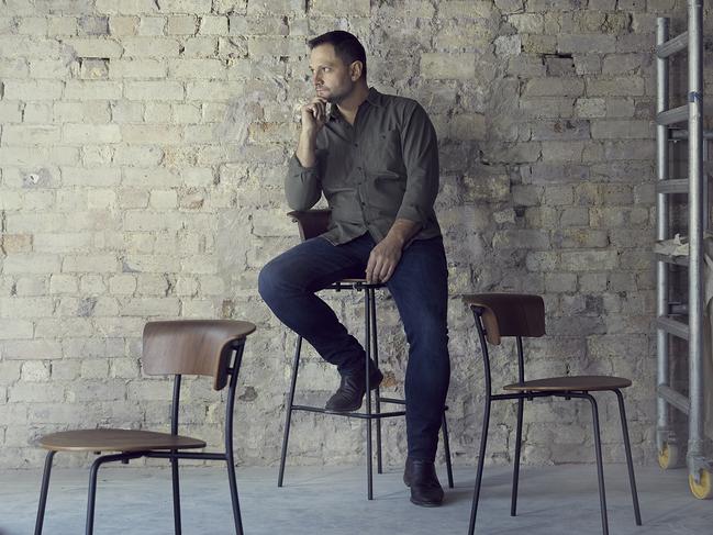 Chef and restaurant owner Lennox Hastie at the site of his new restaurant Gildas in Sydney. Nick Cubbin/WISH