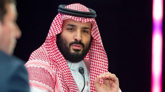 Saudi Crown Prince, Mohammed bin Salman addresses the Future Investment Initiative conference, in Riyadh, Saudi Arabia last week.