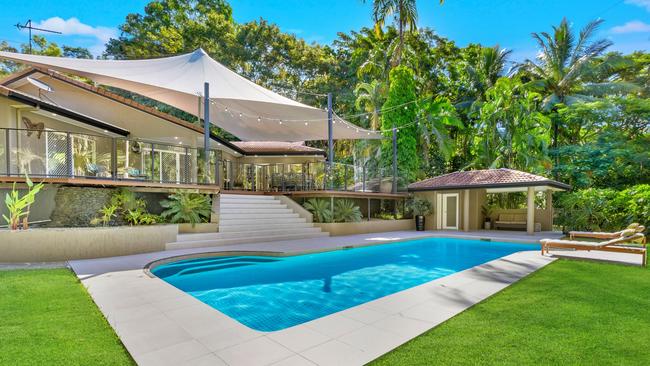 The palatial four <b/><b/><b/>bedroom, three bathroom property in Redlynch is on .41ha. Picture: Supplied.