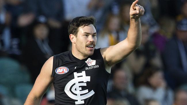 Mitch McGovern hasn’t had the desired impact since crossing to Carlton from Adelaide. Picture: Chris Kidd. 