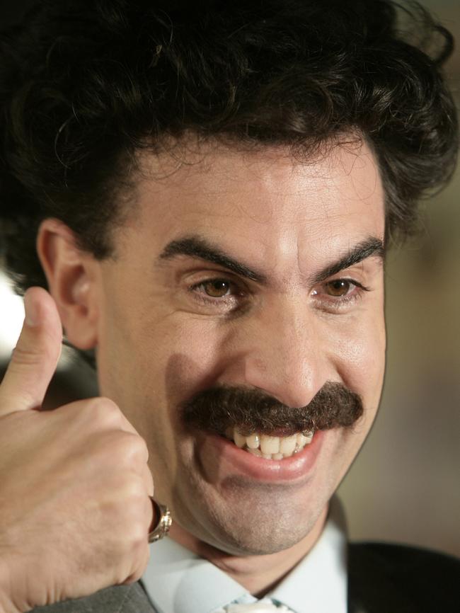 Richmond draws parallels with Kazakhstan, which gets a thumbs up from its least favourite fictional character, Borat Sagdiyev.