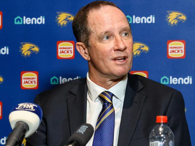 Don Pyke has been appointed CEO of the West Coast Eagles. Picture: West Coast Eagles.