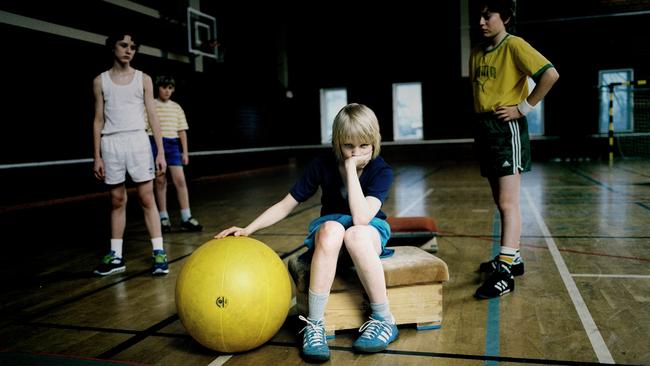 Kare Hedebrant (centre) as Oskar in the Swedish film<i> Let the Right One In, </i>Wednesday, 8.30pm, World Movies (430).