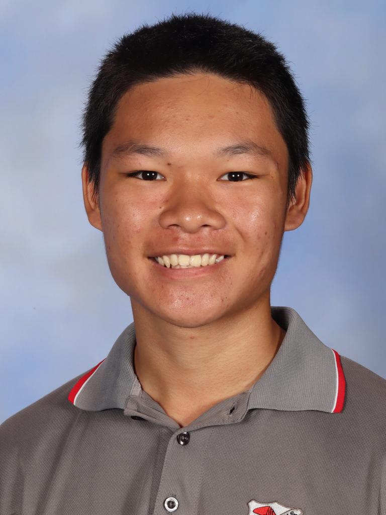 Urangan State High School Captain Allen Zhong.