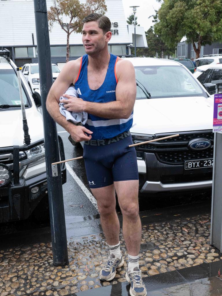 22. Tom Hawkins as French pole vaulter Anthony Ammirati. Picture: Brad Fleet