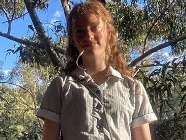 15-year-old schoolgirl, Eliza Sadler continues to fight for her life after being hit by a vehicle in Greensborough earlier this week. Picture: Supplied