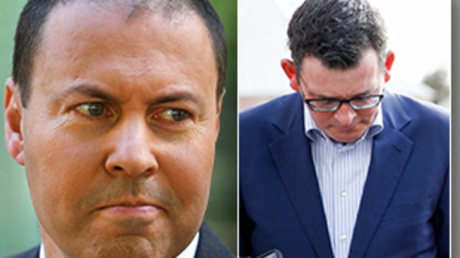 Josh Frydenberg and Daniel Andrews.