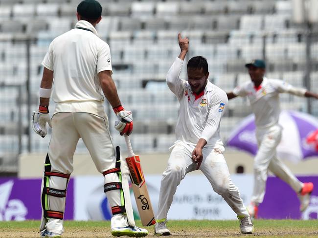 Bangladesh gave Wade an almighty send-off.