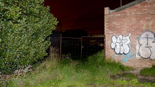 The corner of the lane off Hope St where Jill Meagher was taken. Photo: Mal Fairclough