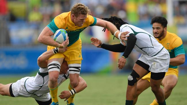 Cusack in action for Australia during the Rio 2016 Olympic Games. Picture: PHILIPPE LOPEZ