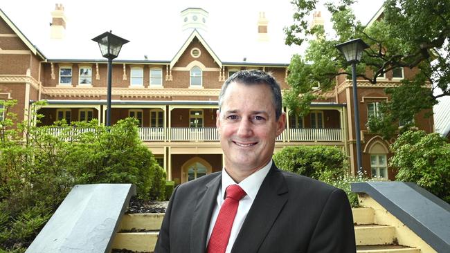 Toowoomba Grammar School new headmaster, Dr John Kinniburgh.