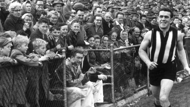 Lou Richards was a proud Magpie.