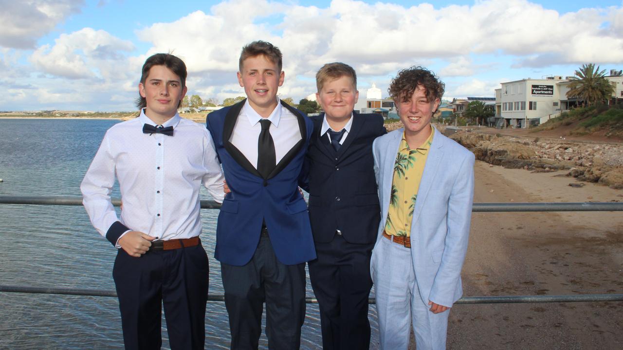 Streaky Bay Area School teens celebrated their school formal in the town, Friday November 12, 2021. Picture: Supplied