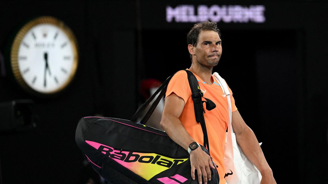 Nadal is one of the legends of the sport. Photo by MANAN VATSYAYANA / AFP