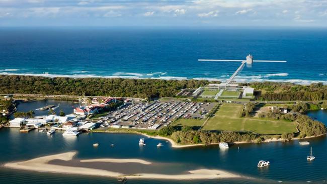 An example of a potential cruise ship terminal at The Spit.