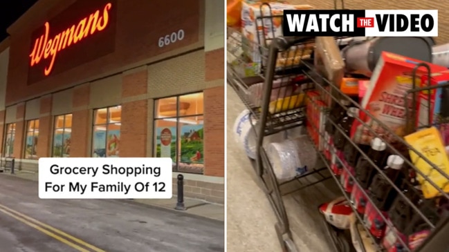 Mum-of-10 shares wild $5k grocery shop