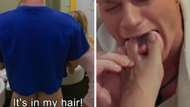 Callum Hole immediately hit it off with Aussie Shore housemate Lexie Dyer.