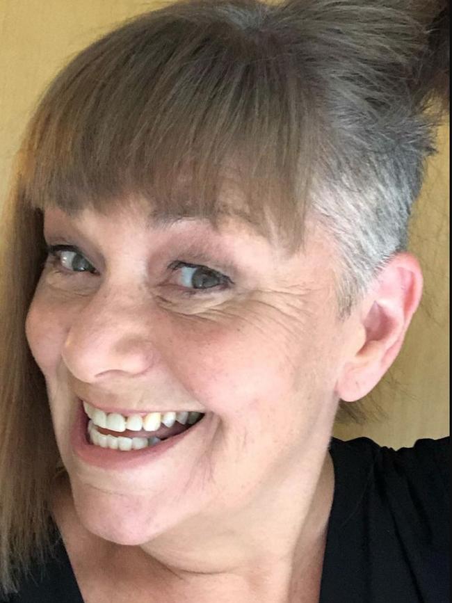 Dawn showed off this new hairdo in June.