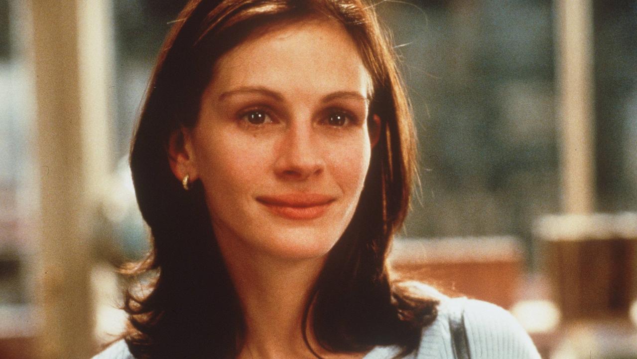 Julia Roberts in Notting Hill.