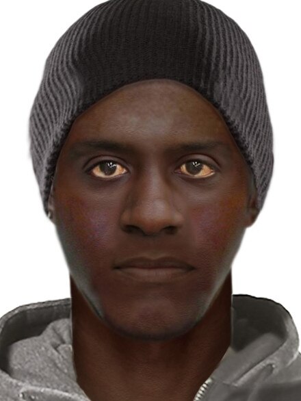 A computer-generated image of a man police wish to speak to. Picture: Victoria Police.