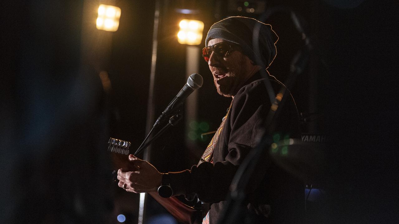 Mango Matic perform at Luminous in the Regions hosted by Multicultural Australia at The Empire precinct, Saturday, August 10, 2024. Picture: Kevin Farmer