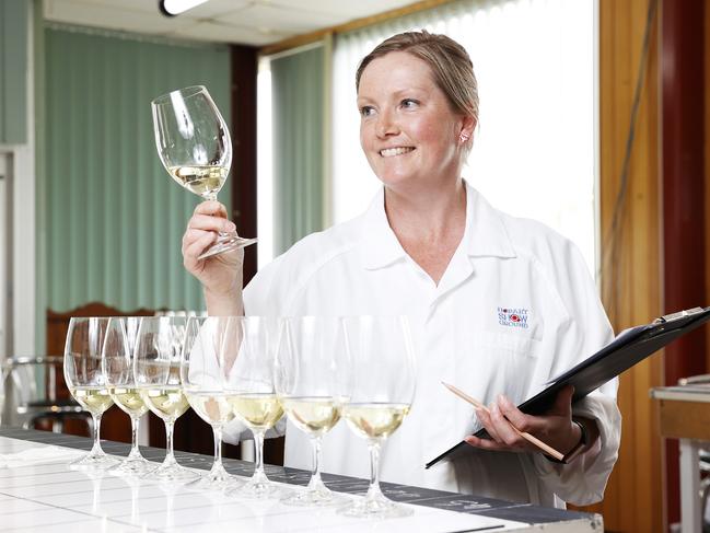 Judge at this year's Royal Hobart Wine Show Penny Jones. Picture: Zak Simmonds