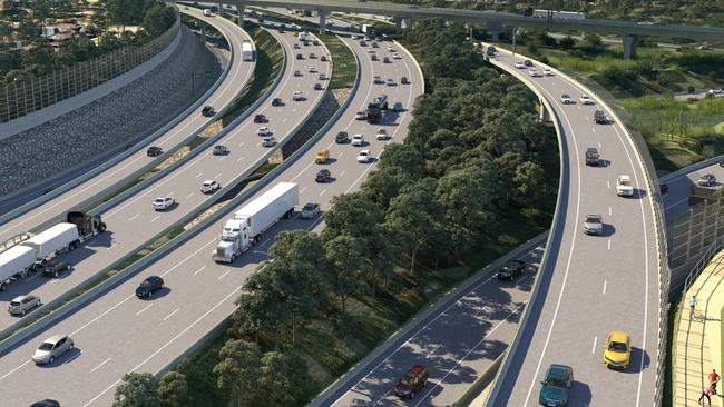 The North East Link, will carry up to 135,000 vehicles a day.