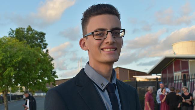 Jacob Chapman at the Mackay Northern Beaches State High School formal, on Saturday October 17. Picture: Zizi Averill