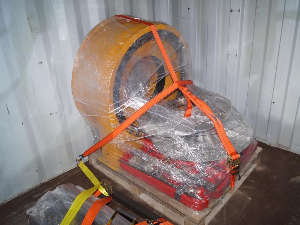 Two men were charged after 11.3kg of cocaine discovered hidden in an alternator on-board a shipping container. Picture: Supplied