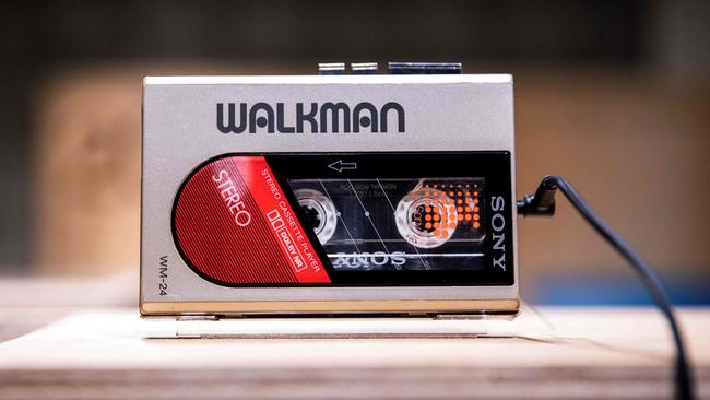 Must-have 1980s gadget and one-time symbol of Japanese electronics cool, Sony's Walkman turns 40 this year. Picture: AFP.