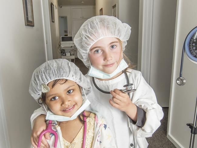 Wafa Mubarak and Cleo Velleley in the deserted corridors of   Boort's medical clinic, St Anthony Medical Practice, will close from 1 November 2018 which will leave the town without doctors not only for general practice, but to staff the local hospital. The town is trying to recruit 4 doctors, but could get away with 2 ideally 2 but could take 4.