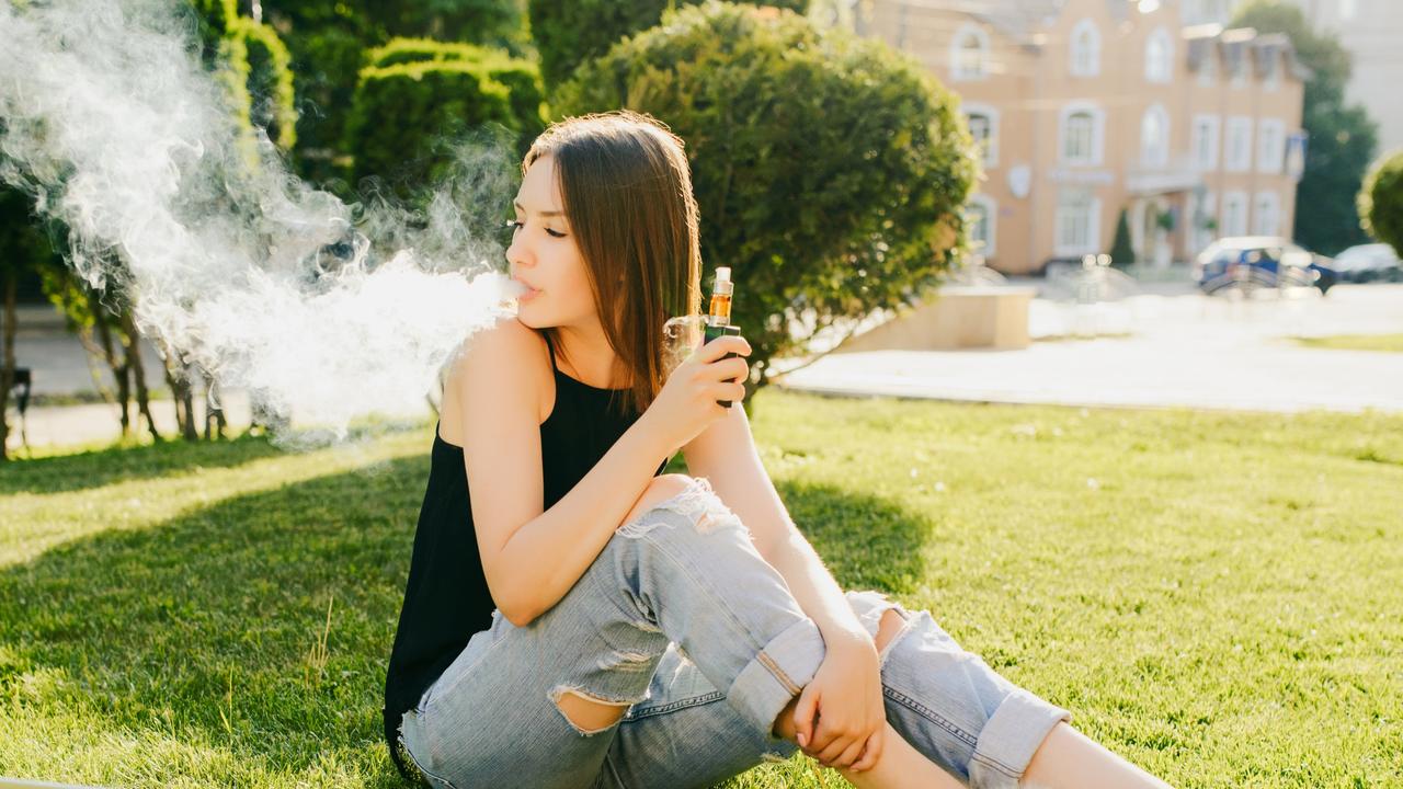 Vaping is growing in popularity among young people. Picture: Supplied