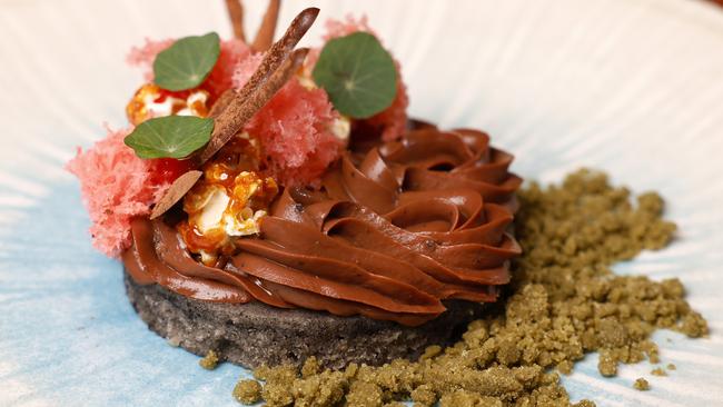 Coro 88 Burwood is offering a miso caramel desert for $10. Picture: Jonathan Ng