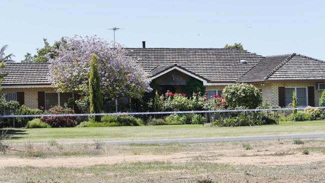 The grandmother’s home in Red Cliffs near Mildura. Picture: David Caird