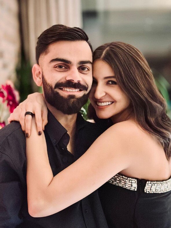 Kohli and wife Anushka Sharma. Photo: Instagram