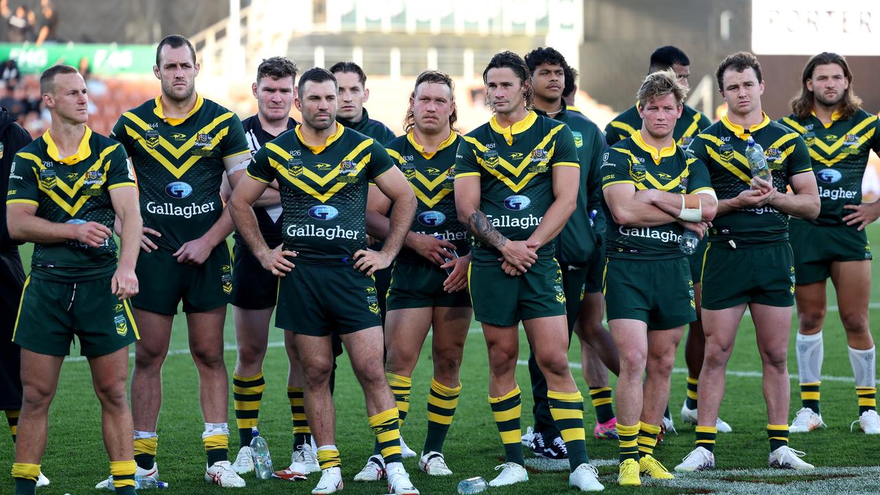 It was a humiliating loss for the Kangaroos. (Photo by Phil Walter/Getty Images)