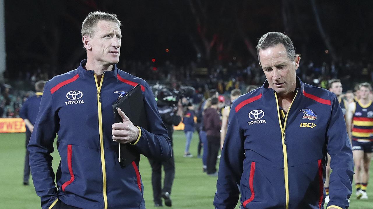 Fresh details have emerged surrounding the Adelaide Crows’ infamous training camp (Picture SARAH REED).