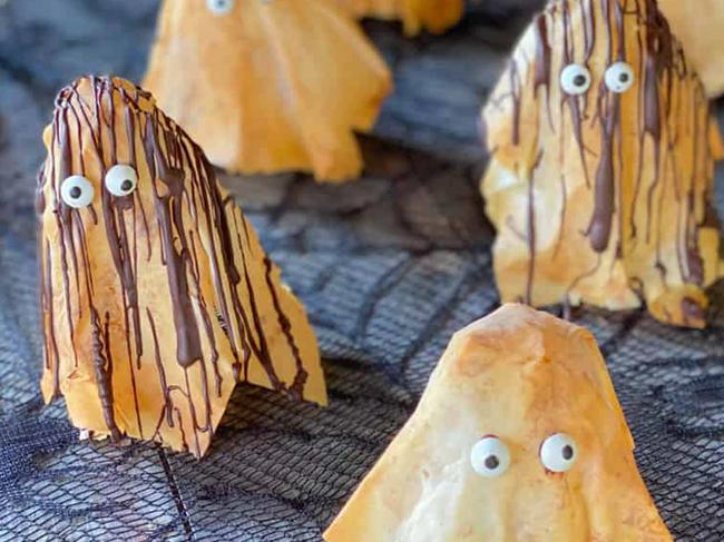 Phyllo pastry ghosts.