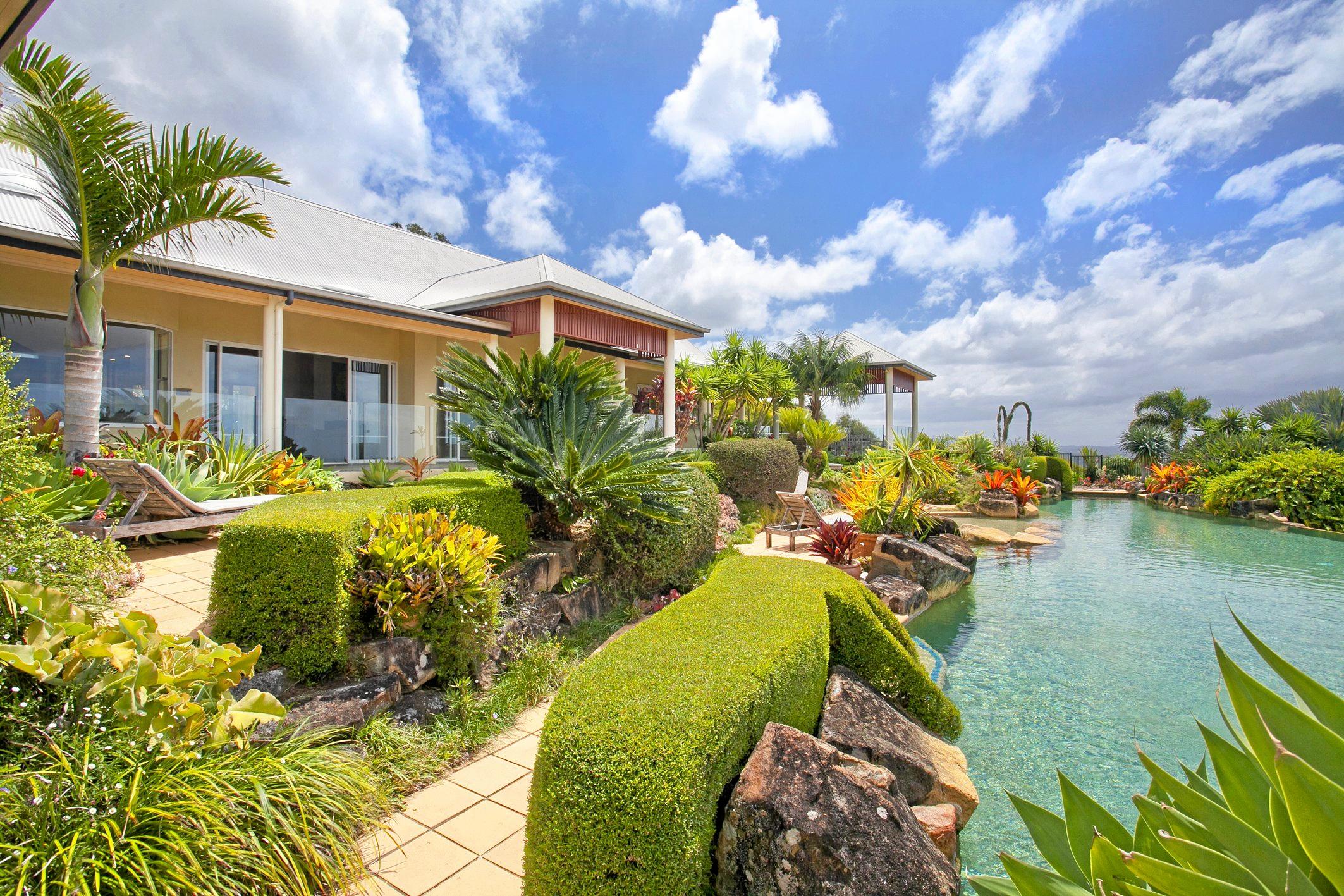 STUNNING: The Cintamani estate in Noosa hinterland marketed by Tom Offermann Real Estate. Picture: Contributed