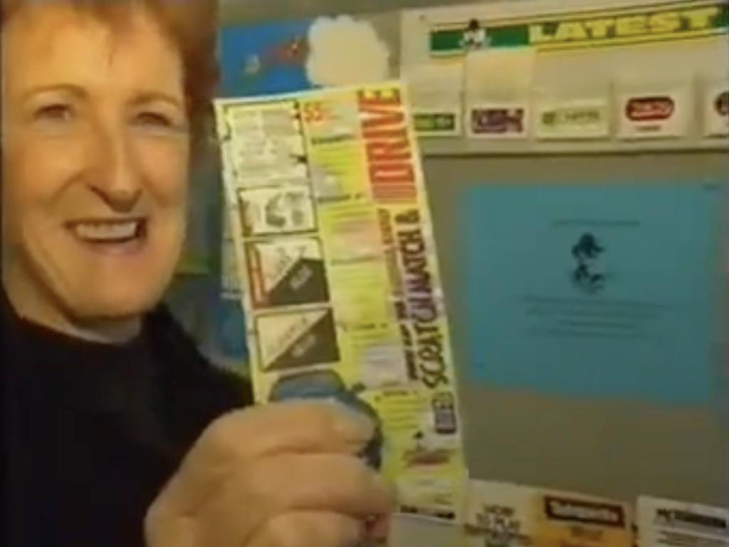 Lotto officials confirmed his incredible win. Picture: YouTube.