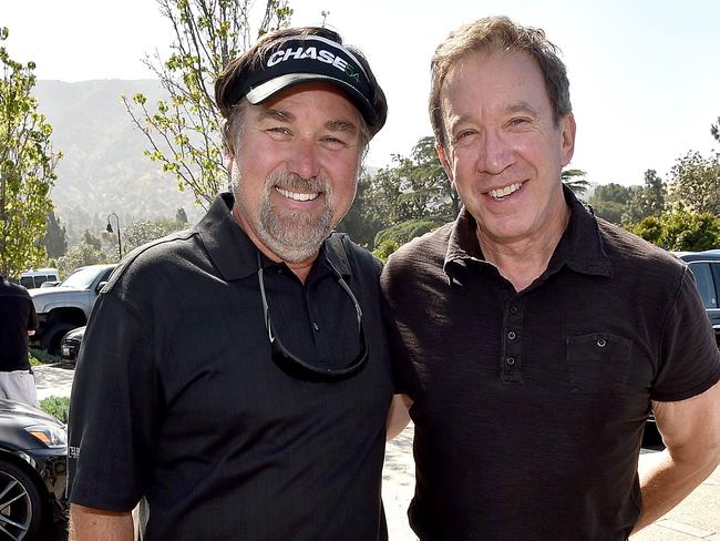 Richard Karn and Tim Allen still see each other regularly.