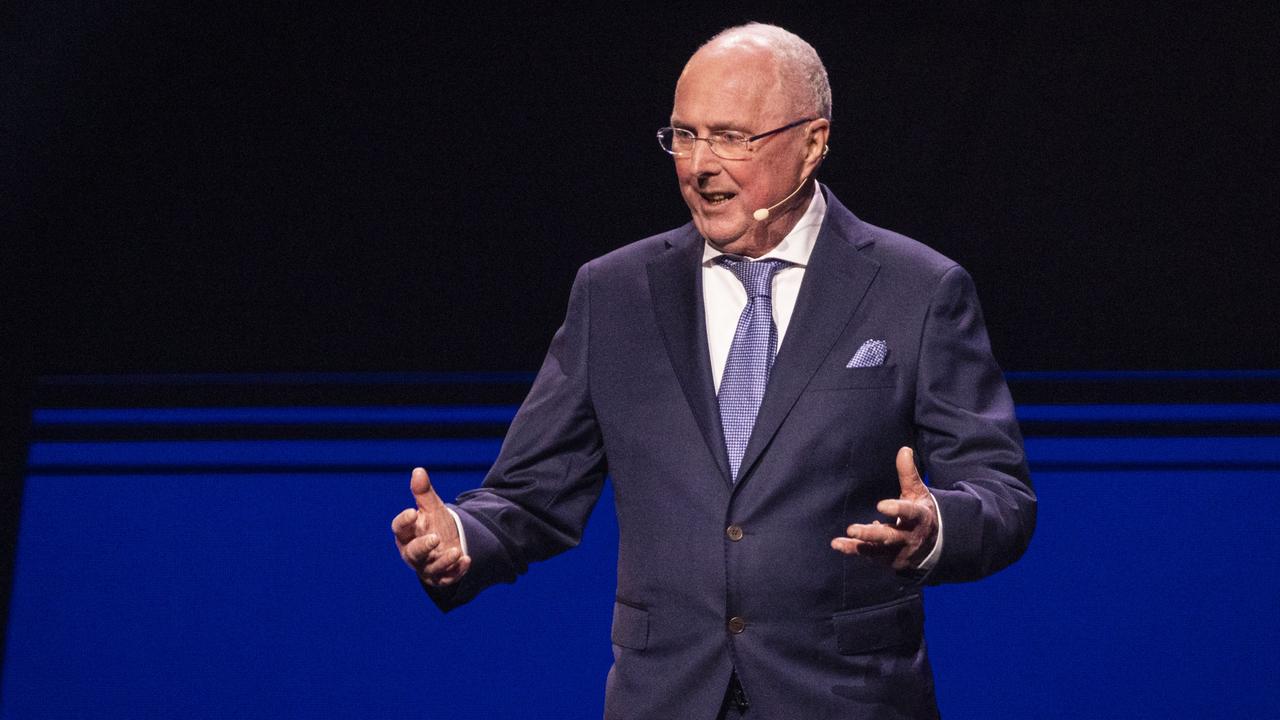 Eriksson speaking at the annual Swedish Sports Gala on January 22, 2024. (Photo by Michael Campanella/Getty Images)