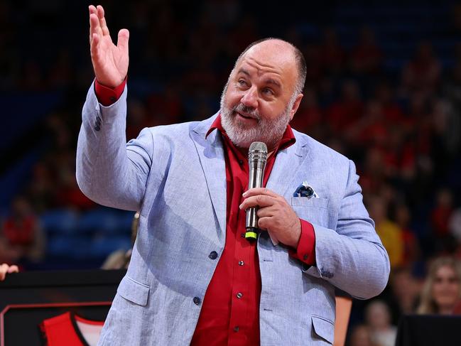 Sports Entertainment Group, under Craig Hutchison (pictured), are interested in acquiring the eighth Super Netball license. Picture: Paul Kane/Getty Images