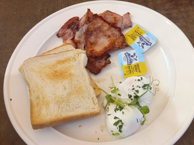 An Australian on holiday in Western Australia raised frustration about the cost of this plate of eggs.