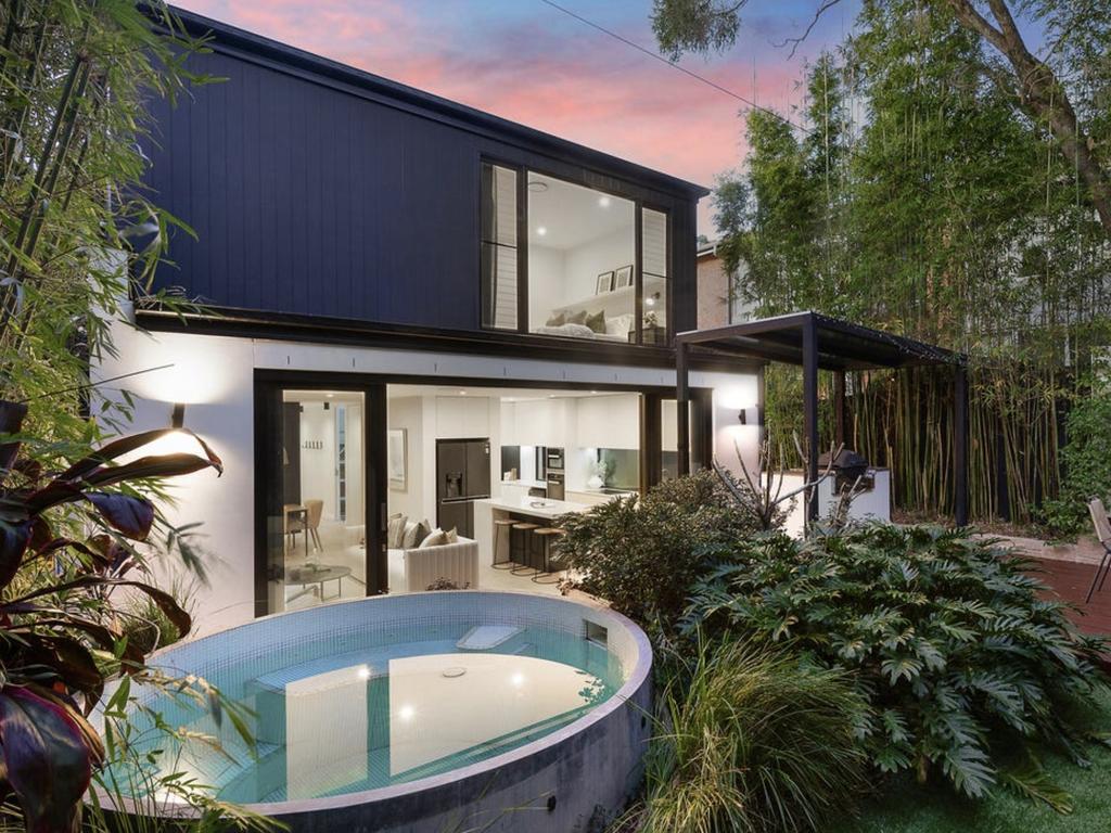 The television journalist and his wife, Dianne, have downsized to a five-bedroom, three-bathroom contemporary house on 280sq m. Picture: realestate.com.au