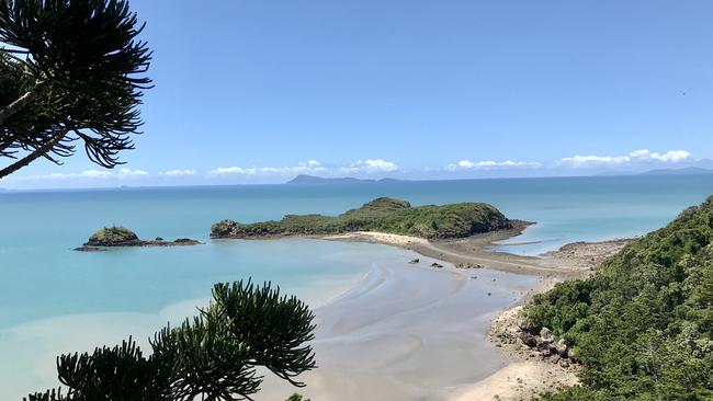 View of Wedge Island from one of the Cape Hillsborough walks, north of Mackay. Picture: Rae Wilson